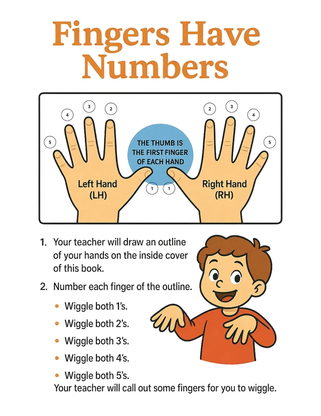 Sample page 3 from Learn How to Play the Piano: Book 1